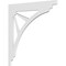 Ekena Millwork Stanford Architectural Grade PVC Bracket, 5/8"W X 22"D X 22"H BKTP01X22X22ST - alternate 1